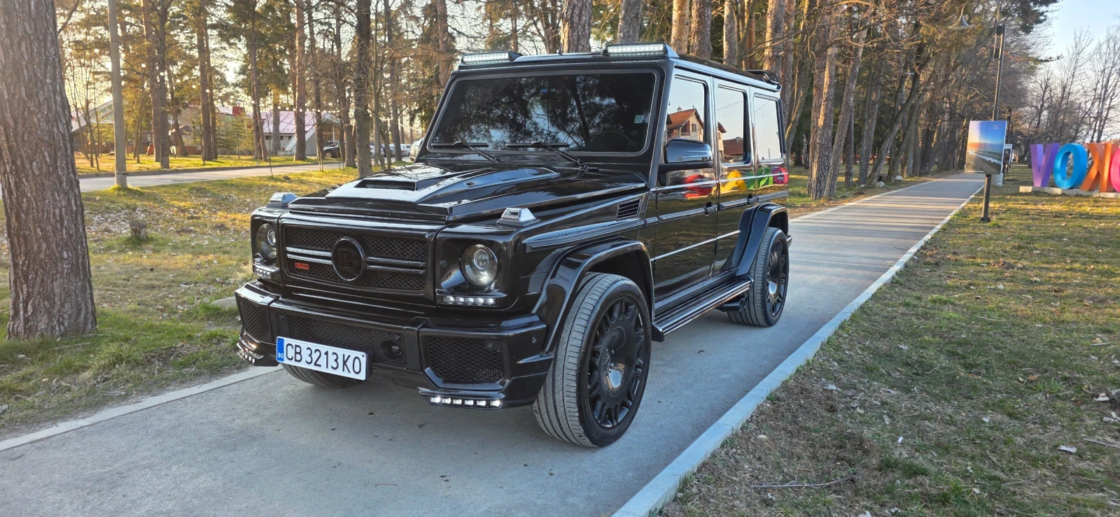 Mercedes-Benz G 500 5.0 BRABUS, снимка 4 - Автомобили и джипове - 55596163