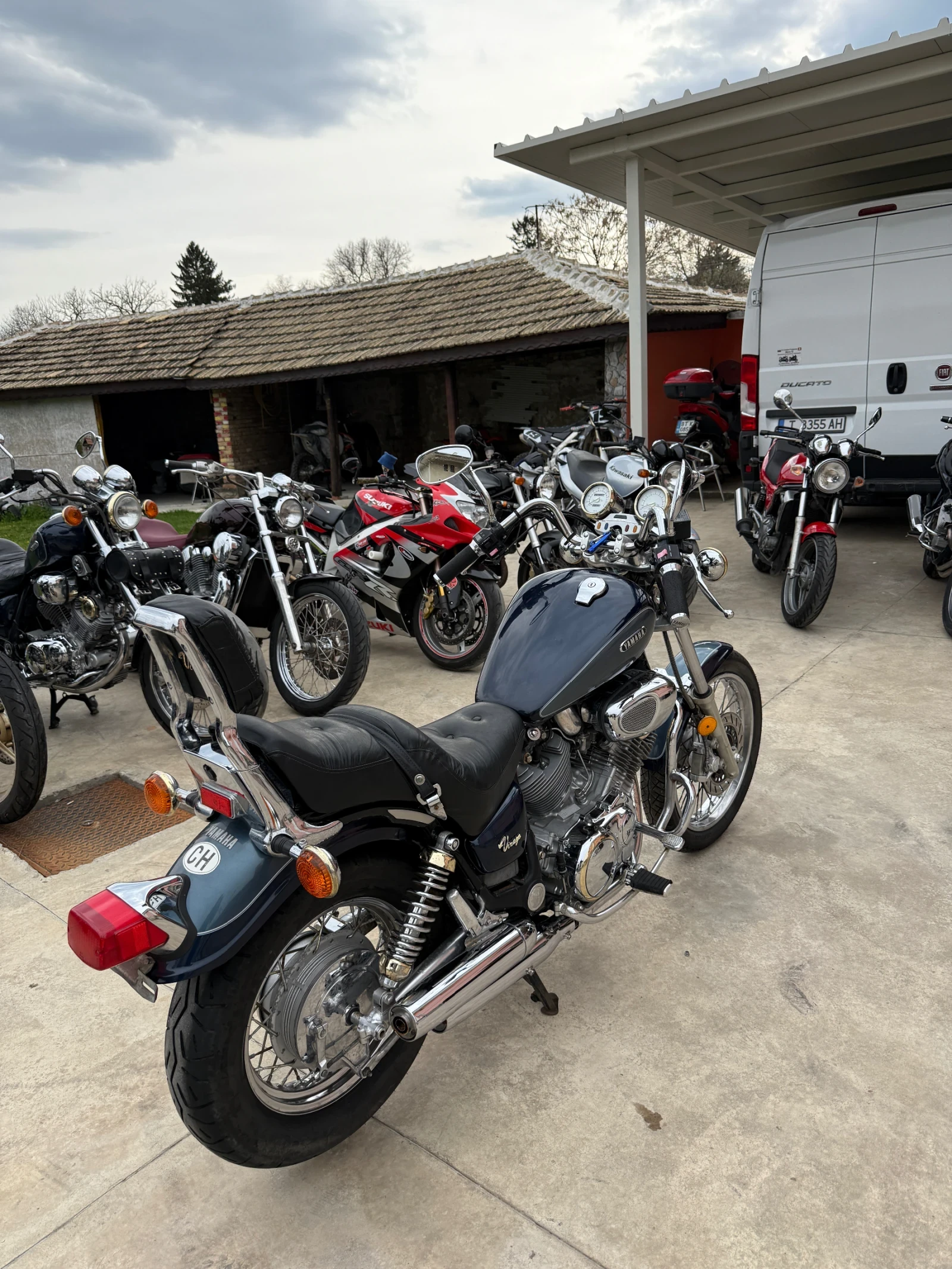 Yamaha Virago 750, снимка 6 - Мотоциклети и мототехника - 54195231