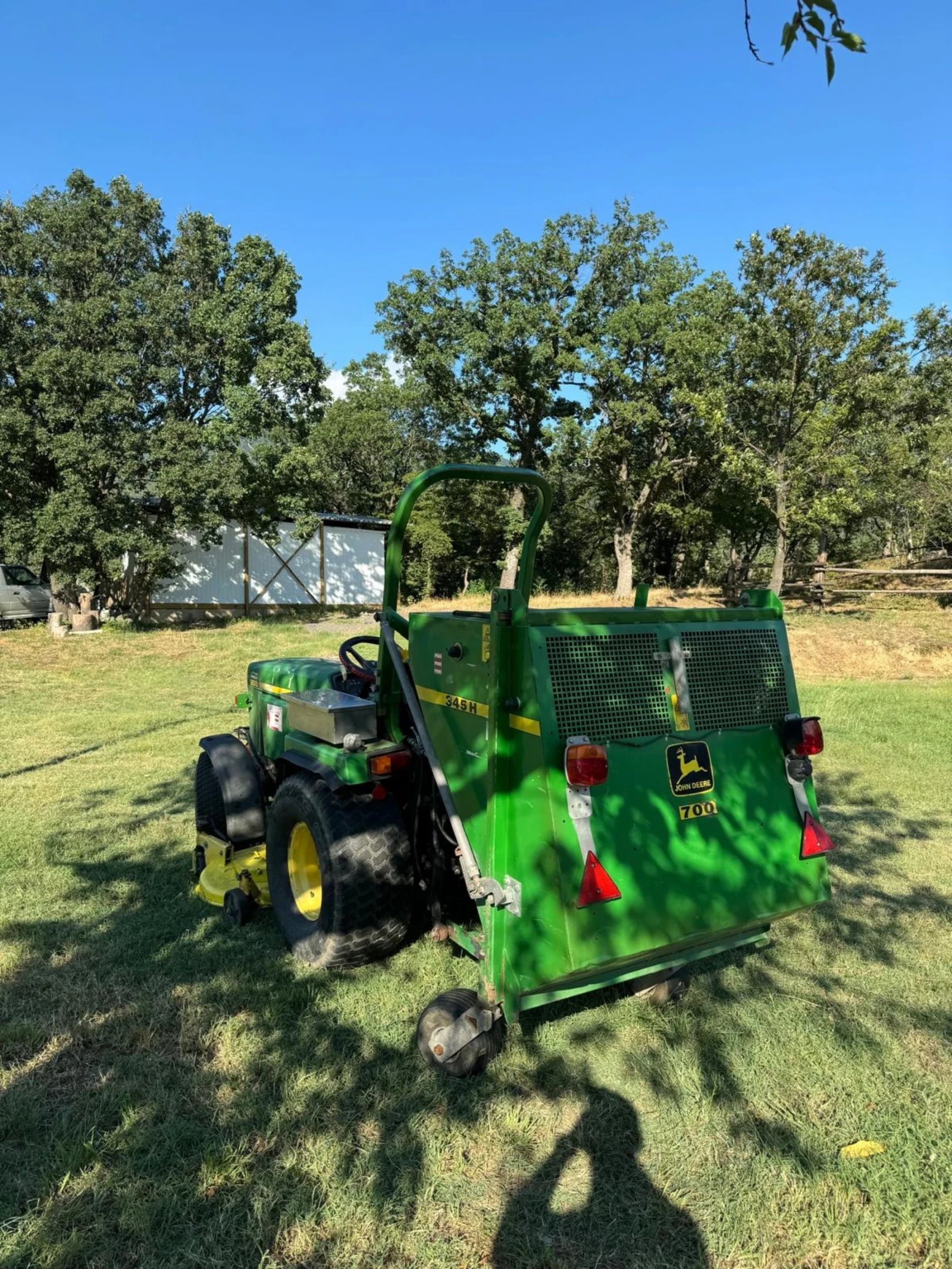 Трактор John Deere 955 4?4 DIESEL Мулчер + Кош ХИДРАВЛИКА 1-ВА РЪКА - изображение 3