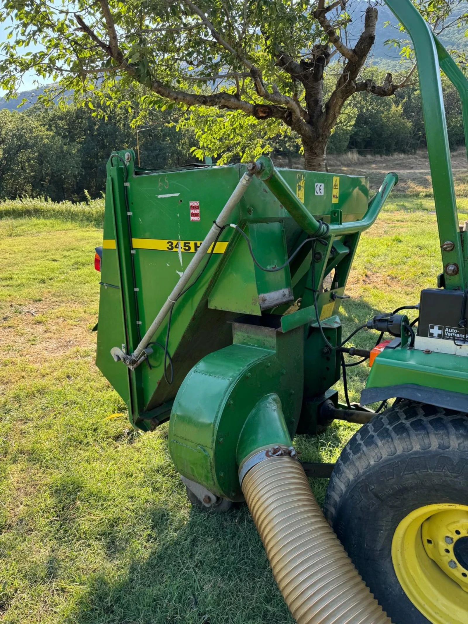 Трактор John Deere 955 4?4 DIESEL Мулчер + Кош ХИДРАВЛИКА 1-ВА РЪКА - изображение 4