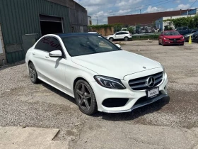 Mercedes-Benz C 300 * 4MATIC * ЧЕРВЕНА КОЖА * PANO * АВТОКРЕДИТ, снимка 3
