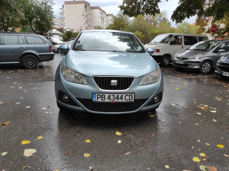 Seat Ibiza 1.4 Газ * клима* , снимка 2 - Автомобили и джипове - 47398720