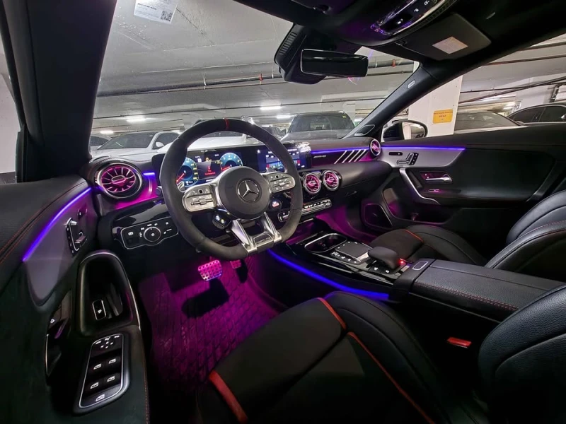 Mercedes-Benz CLA 45 AMG КАТО НОВА * FULL * ГАРАНЦИЯ * CARFAX * АВТОКРЕДИТ , снимка 13 - Автомобили и джипове - 53524065