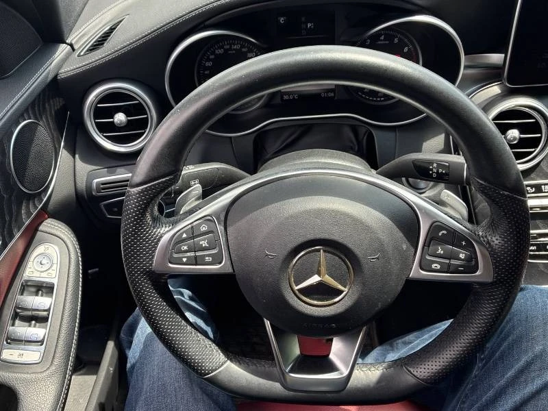 Mercedes-Benz C 300 * 4MATIC * ЧЕРВЕНА КОЖА * PANO * АВТОКРЕДИТ, снимка 10 - Автомобили и джипове - 54876128