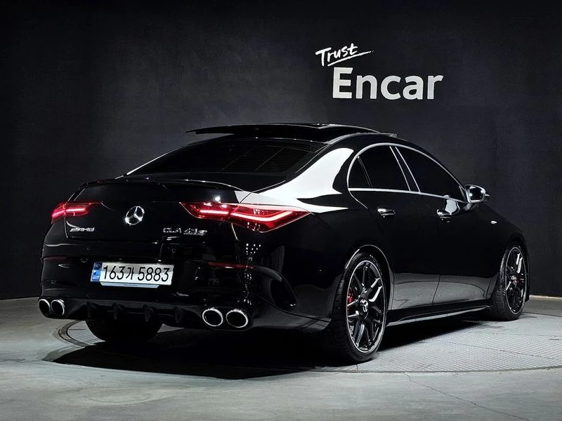 Mercedes-Benz CLA AMG CLA 45 S 4MATIC+ | 421к.с.| ВКЛ.ТЕХНОТЕСТ, снимка 2 - Автомобили и джипове - 55136679