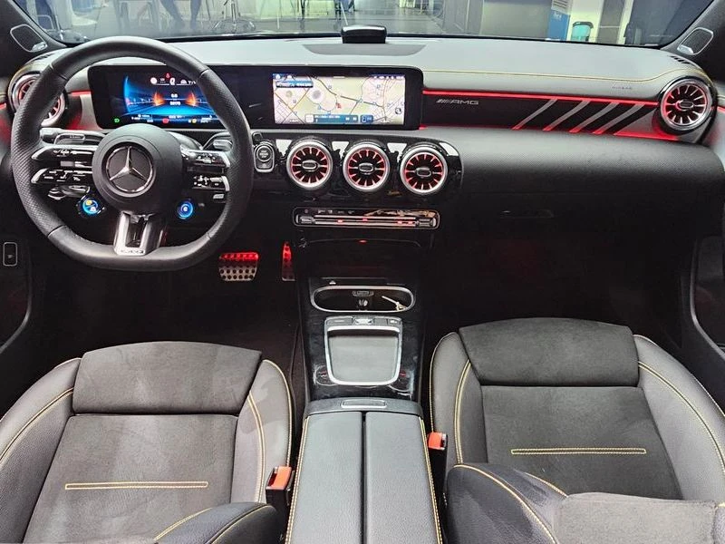 Mercedes-Benz CLA AMG CLA 45 S 4MATIC+ | 421к.с.| ВКЛ.ТЕХНОТЕСТ, снимка 7 - Автомобили и джипове - 55136679