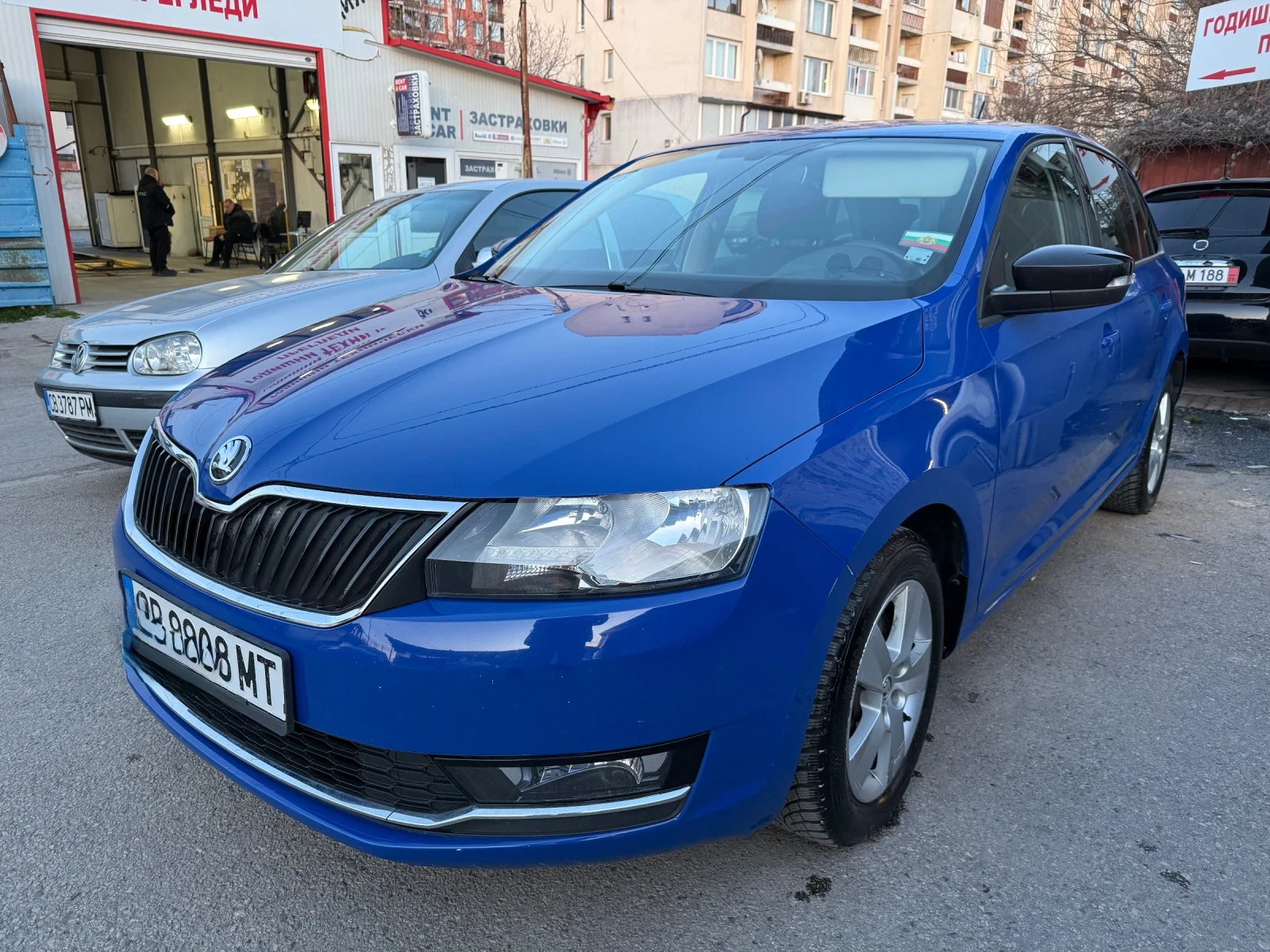 Skoda Rapid 1.6TDI, снимка 2 - Автомобили и джипове - 53953484