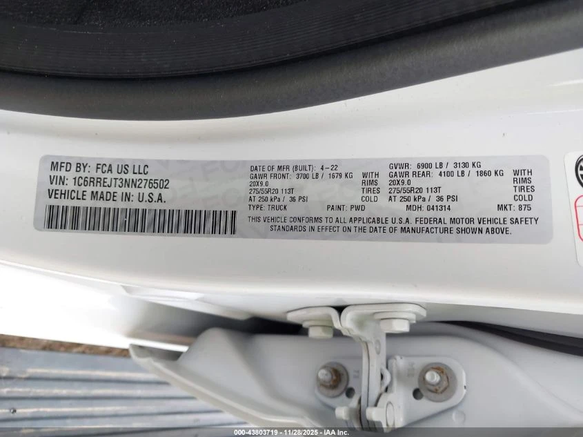 Dodge RAM 1500 Laramie 4X2 5'7 Box - изображение 9