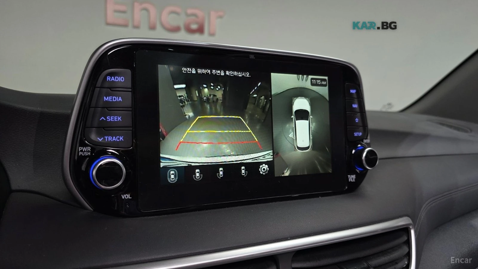 Hyundai Tucson 360КАМ* ПАНО* 4 ПОДГРЕВИ* JBL* ДИСТРОНИК* ОБДУХВАН, снимка 15 - Автомобили и джипове - 56194944