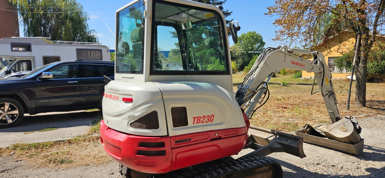 Багер Takeuchi 230, снимка 3 - Индустриална техника - 56213549