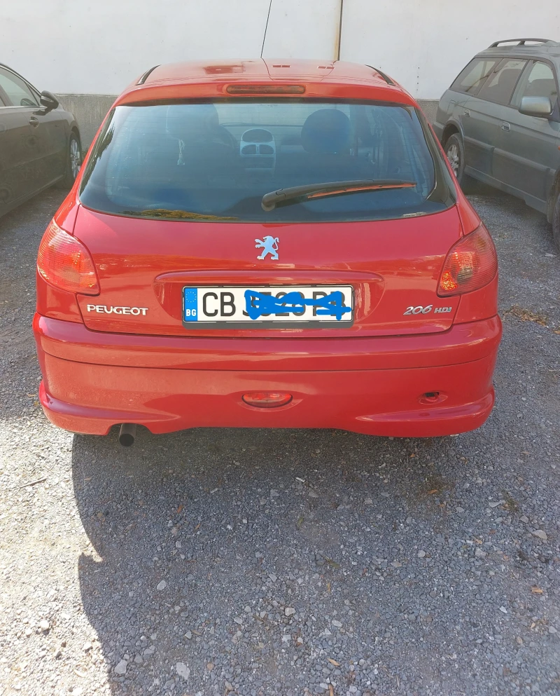 Peugeot 206 1.4 HDI, снимка 2 - Автомобили и джипове - 47448142