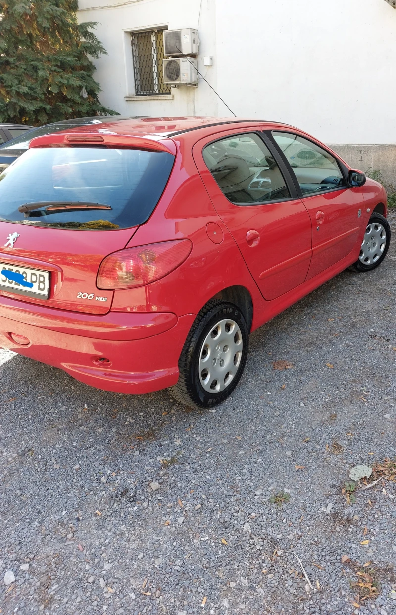 Peugeot 206 1.4 HDI, снимка 3 - Автомобили и джипове - 47448142