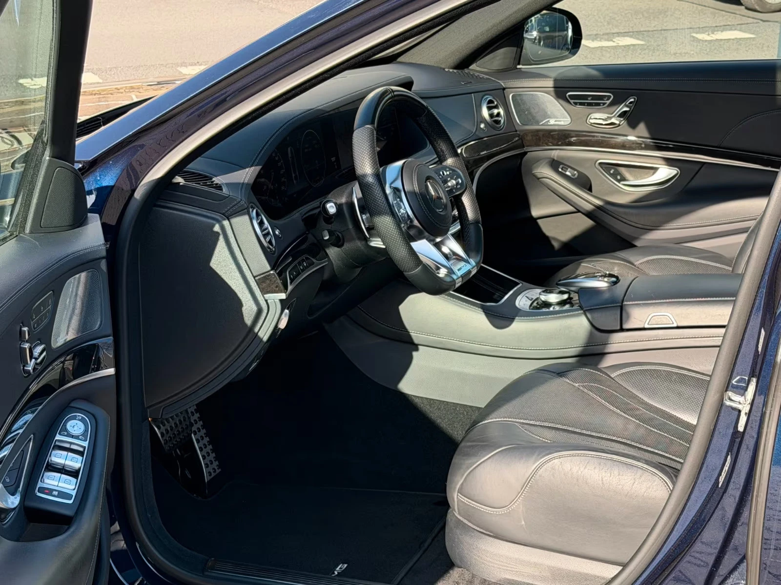 Mercedes-Benz S 350 d/4MATIC/286HP/AMG/BURM/MEMO/PANO/360/904g, снимка 7 - Автомобили и джипове - 53820304