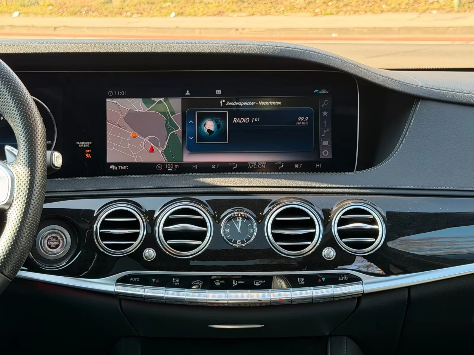 Mercedes-Benz S 350 d/4MATIC/286HP/AMG/BURM/MEMO/PANO/360/904g, снимка 10 - Автомобили и джипове - 53820304