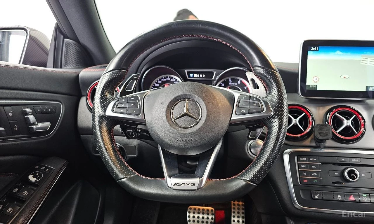 Mercedes-Benz CLA 45 AMG 4MATIC* ПОДГРЕВ* КАМЕРА* КЕЙЛЕС* , снимка 8 - Автомобили и джипове - 55105841