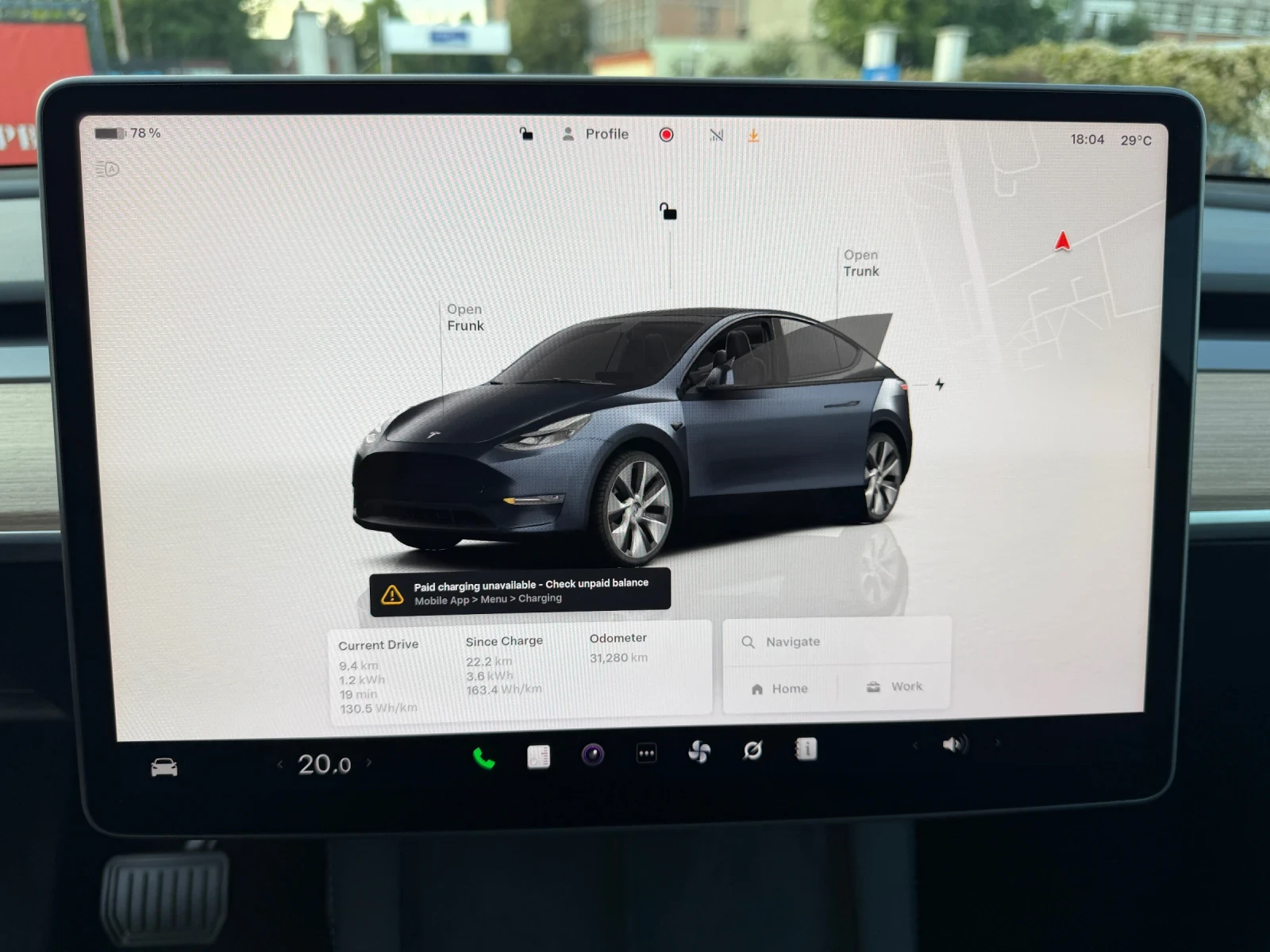 Tesla Model Y 2024 / LFP Батерия / 31280км  / Термопомпа, снимка 13 - Автомобили и джипове - 56132759