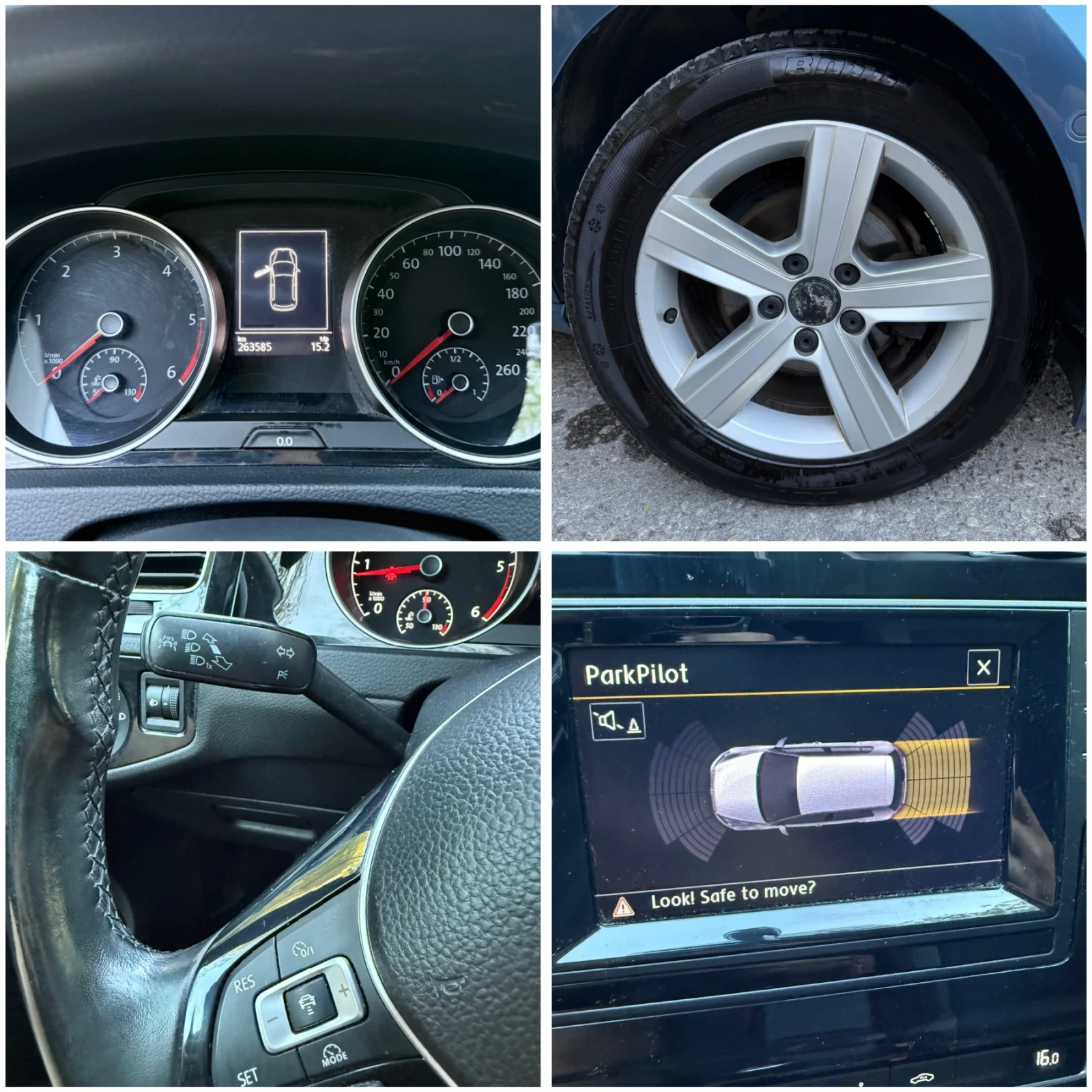 VW Golf 1.6 TDI/HIGHLINE/DISTRONIC, снимка 13 - Автомобили и джипове - 56133940