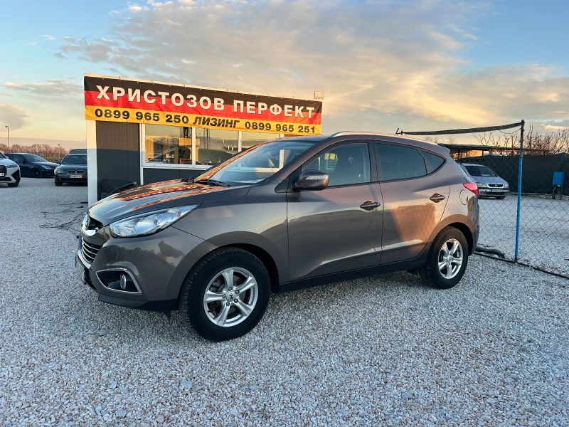 Hyundai IX35 2.0 CRDI, 4WD, 184к.с, Кожа, АВТОМАТ, НАВИ, ТОП!!!, снимка 4 - Автомобили и джипове - 52957375