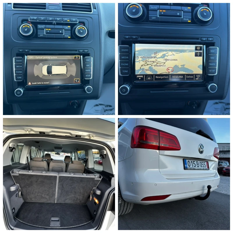 VW Touran 2.0TDI 140к.с DSG HIGHLINE 6+ 1, снимка 17 - Автомобили и джипове - 47712048