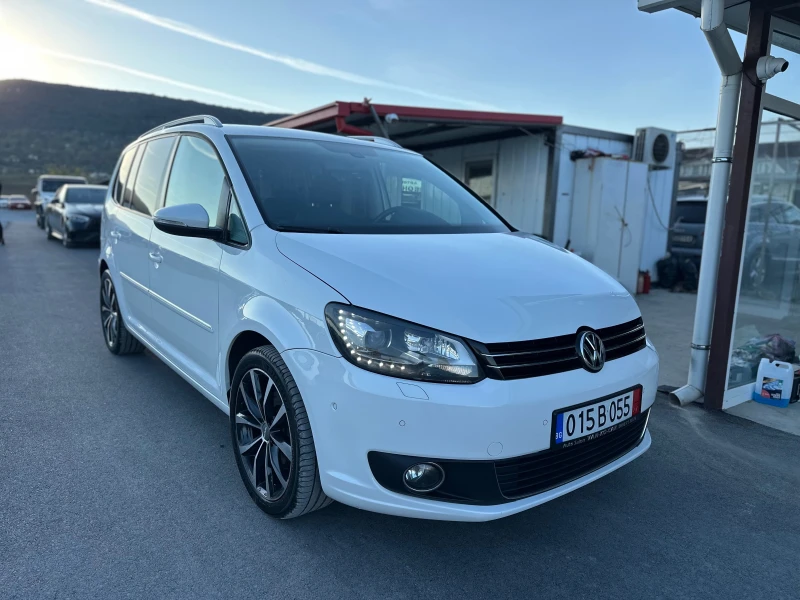 VW Touran 2.0TDI 140к.с DSG HIGHLINE 6+ 1, снимка 1 - Автомобили и джипове - 47712048