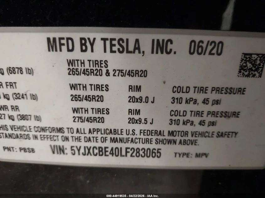 Tesla Model X Performance Dual Motor All-Wheel Drive, снимка 9 - Автомобили и джипове - 55287316