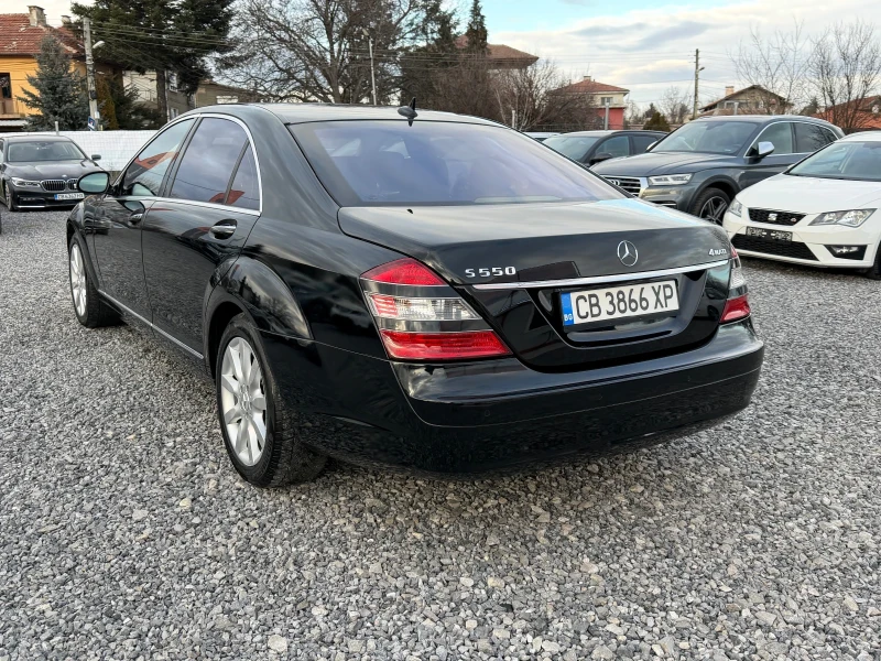 Mercedes-Benz S 550 4 Matic, Long, 388Hp, 7G-Tronic, Всички екстри, снимка 6 - Автомобили и джипове - 53458294