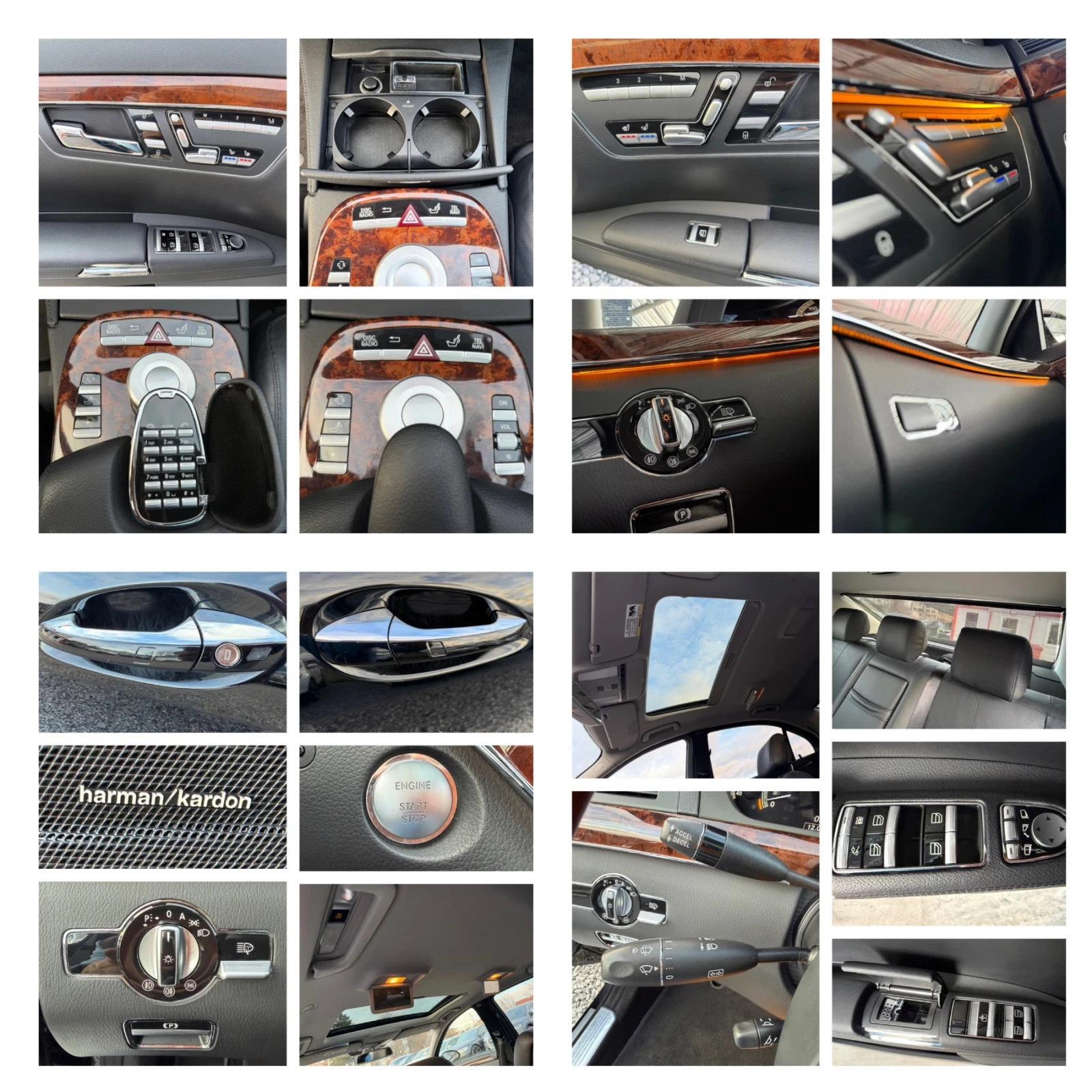 Mercedes-Benz S 550 4 Matic, Long, 388Hp, 7G-Tronic, ������ ������ | Mobile.bg � ����������� 16