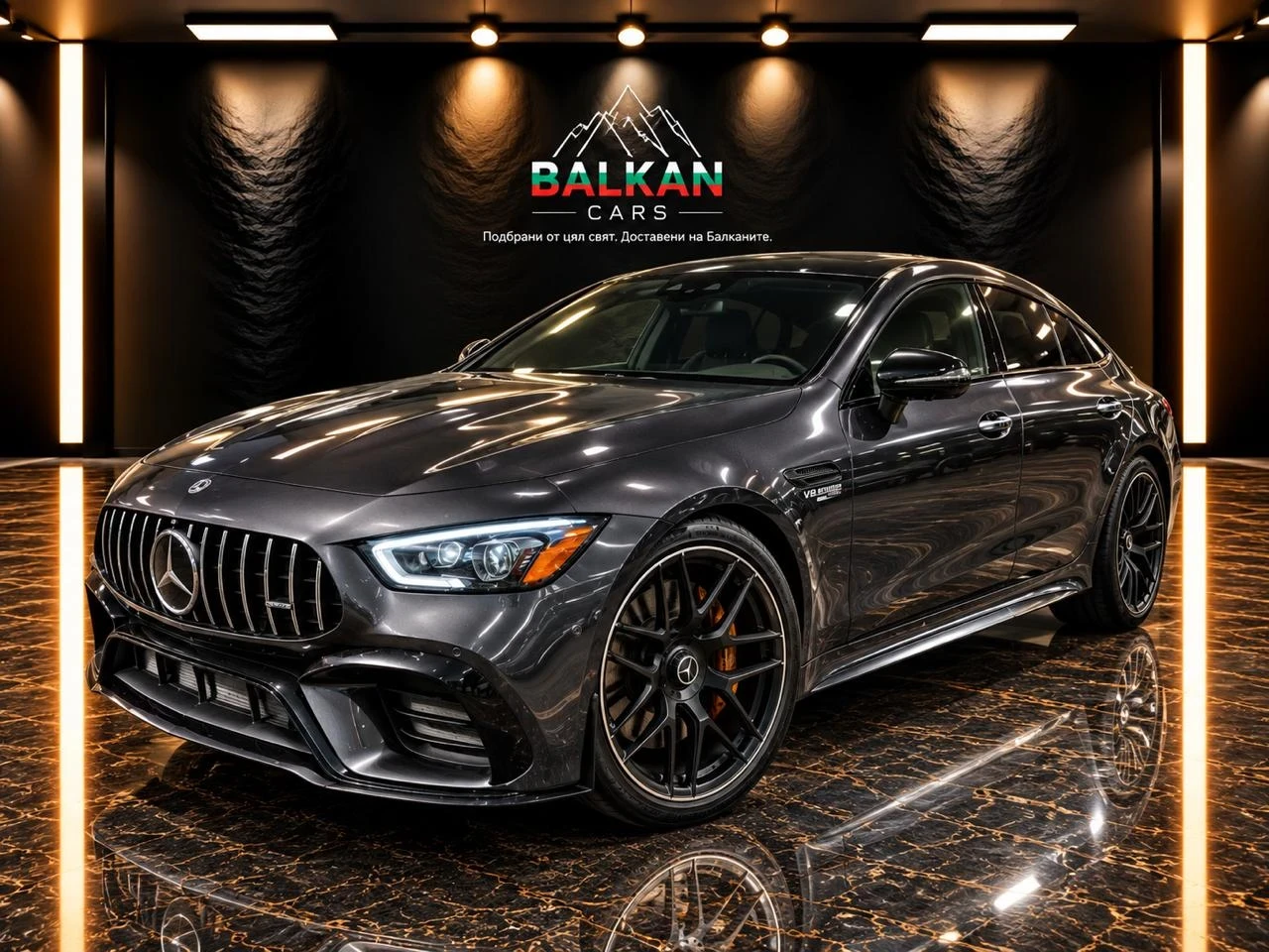 Mercedes-Benz GT GT 63 S* 360* Dist* Brum* Шибидах* HUD* Подгрев* 