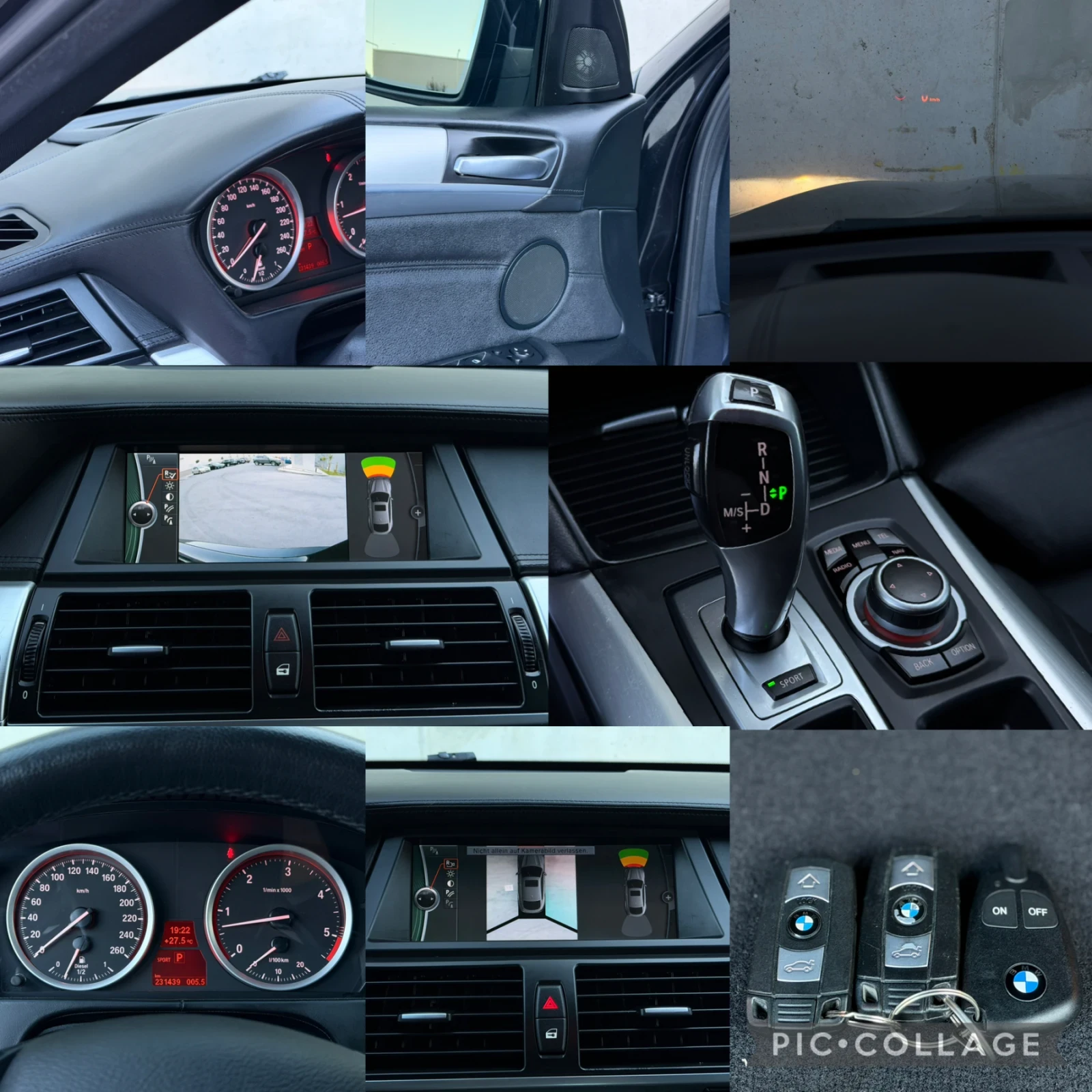 BMW X6 4.0D 306кс 8ZF * Масаж* * Обдухване* Full, снимка 17 - Автомобили и джипове - 55943001