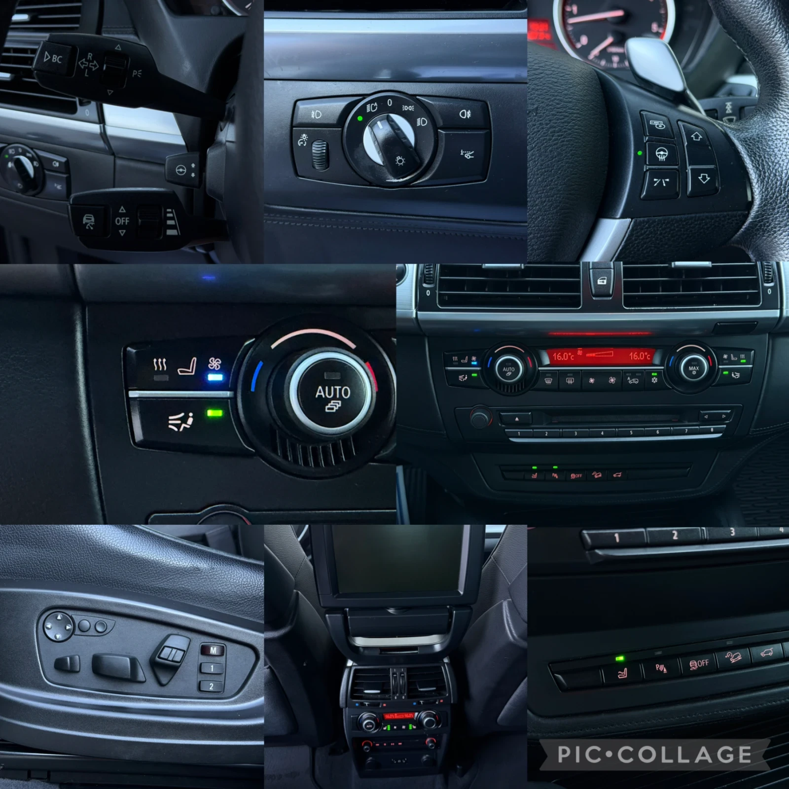BMW X6 4.0D 306кс 8ZF * Масаж* * Обдухване* Full, снимка 16 - Автомобили и джипове - 55943001