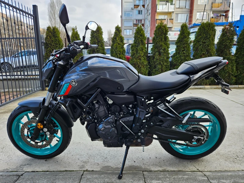 Yamaha Mt-07 700ie, ABS-TCS, Led, 10.2022г., снимка 7 - Мотоциклети и мототехника - 48233929