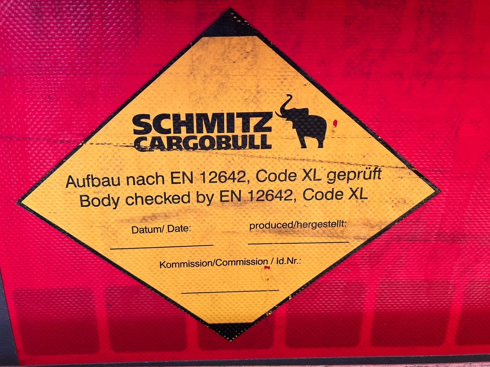 Полуремарке Schmitz SCS 24 EN 12 642-XL CODE WABCO ПОДЦИНКОВАНО ШАСИ, снимка 10 - Ремаркета - 55976112
