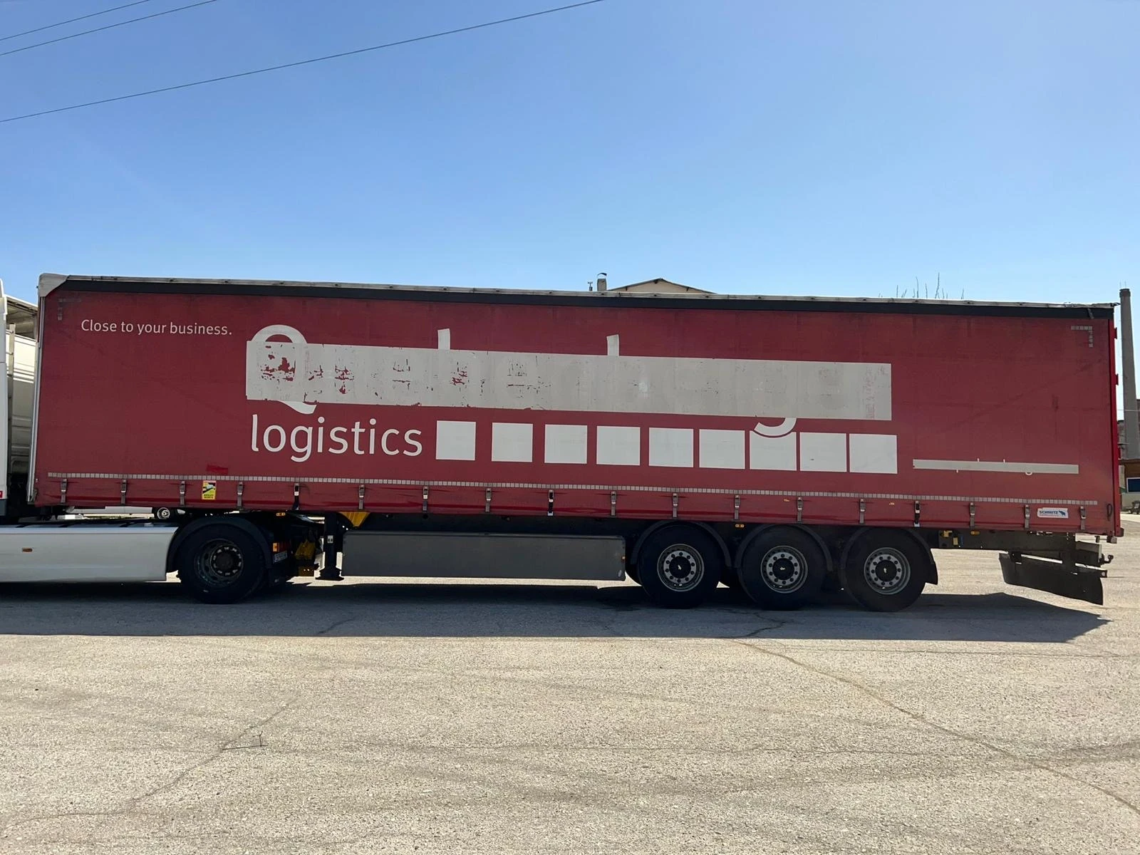 Полуремарке Schmitz SCS 24 EN 12 642-XL CODE WABCO ПОДЦИНКОВАНО ШАСИ, снимка 5 - Ремаркета - 55976112