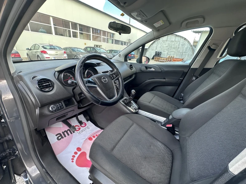 Opel Meriva 1.4i GAZ - РЕАЛНИ КИЛОМЕТРИ, снимка 9 - Автомобили и джипове - 52401204