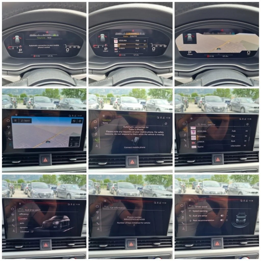 Audi A4 40TDi-190ps* LED, DIGITAL*    AUDI | Mobile.bg   15