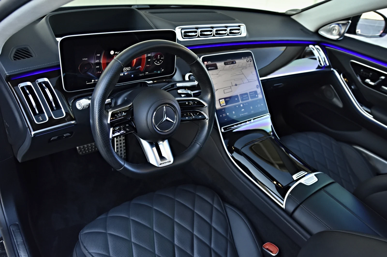 Mercedes-Benz S 580 4M 63-AMG OPTIC LONG 3xTV 360 3D-BURMESTER 3DHEADU - изображение 9