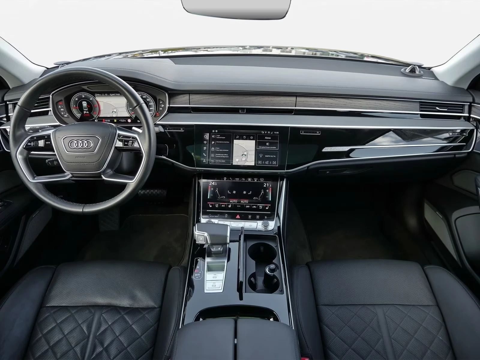 Audi A8 50 TDI LONG QUATTRO S-LINE TV PANO B&O, снимка 5 - Автомобили и джипове - 54296080