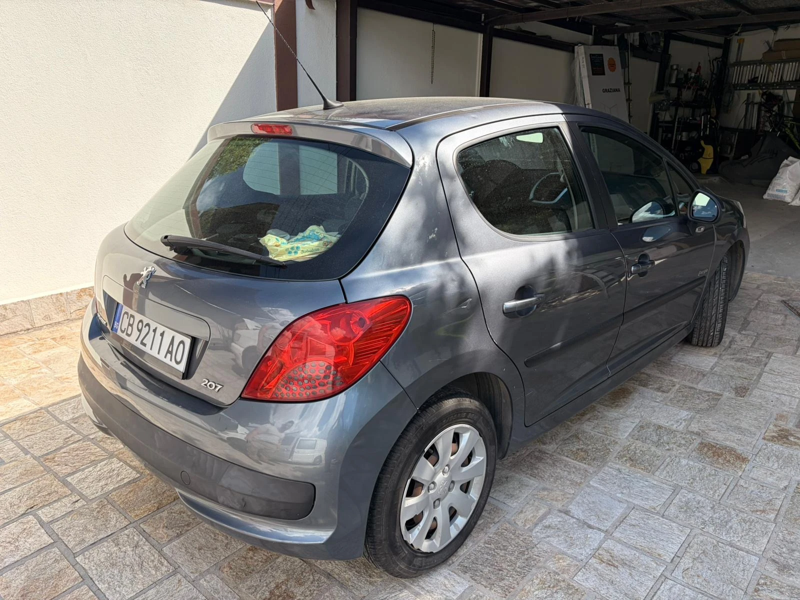 Peugeot 207 1.4.16v metan, снимка 3 - Автомобили и джипове - 54786722