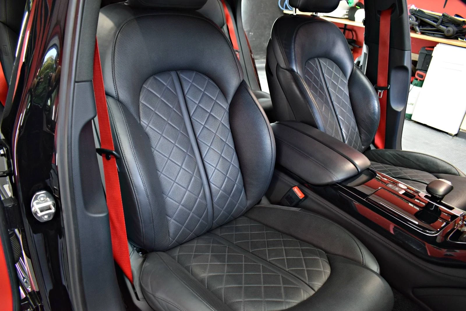 Audi A8 4.2 Matrix Long Ceramic , снимка 14 - Автомобили и джипове - 55845744