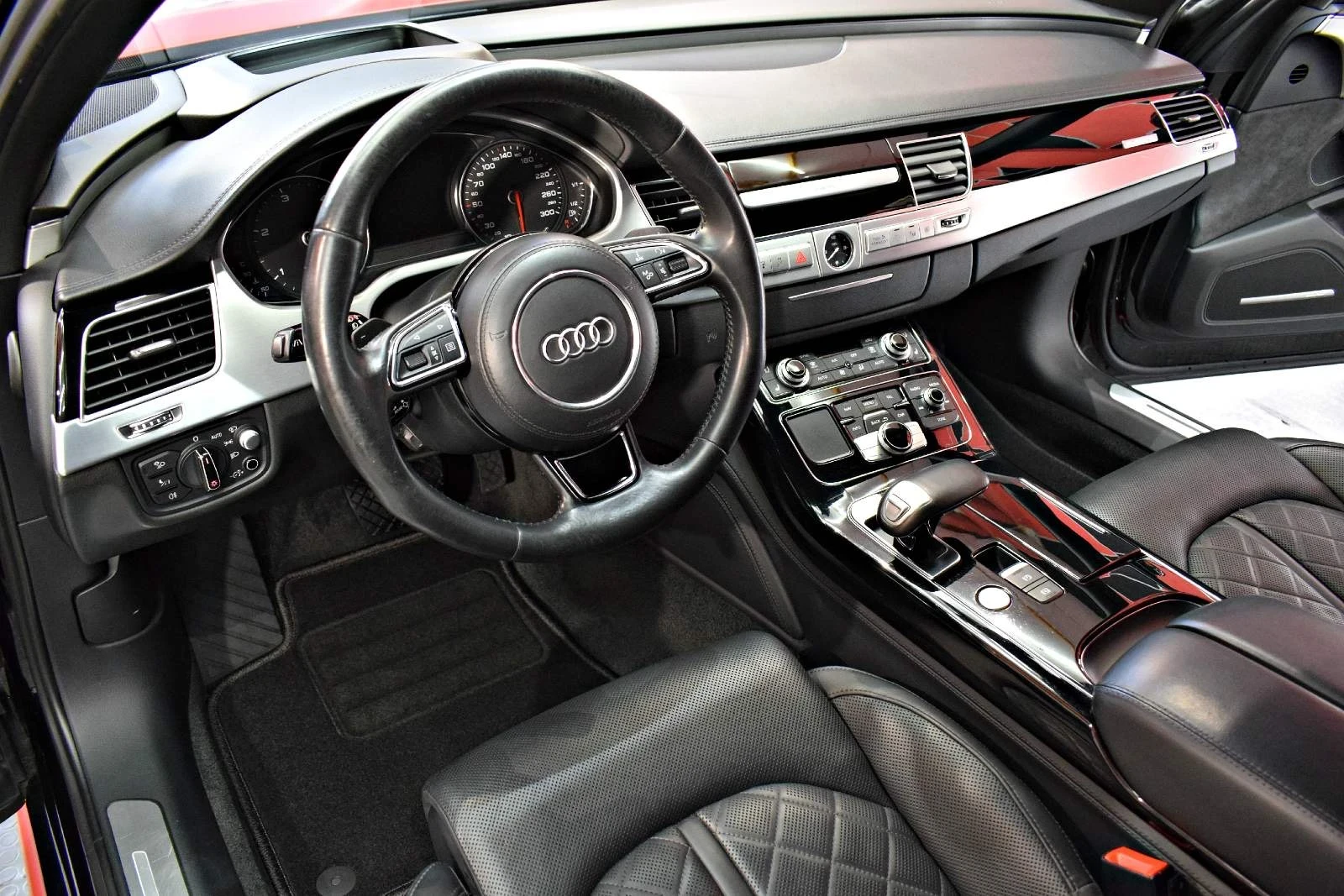 Audi A8 4.2 Matrix Long Ceramic , снимка 12 - Автомобили и джипове - 55845744