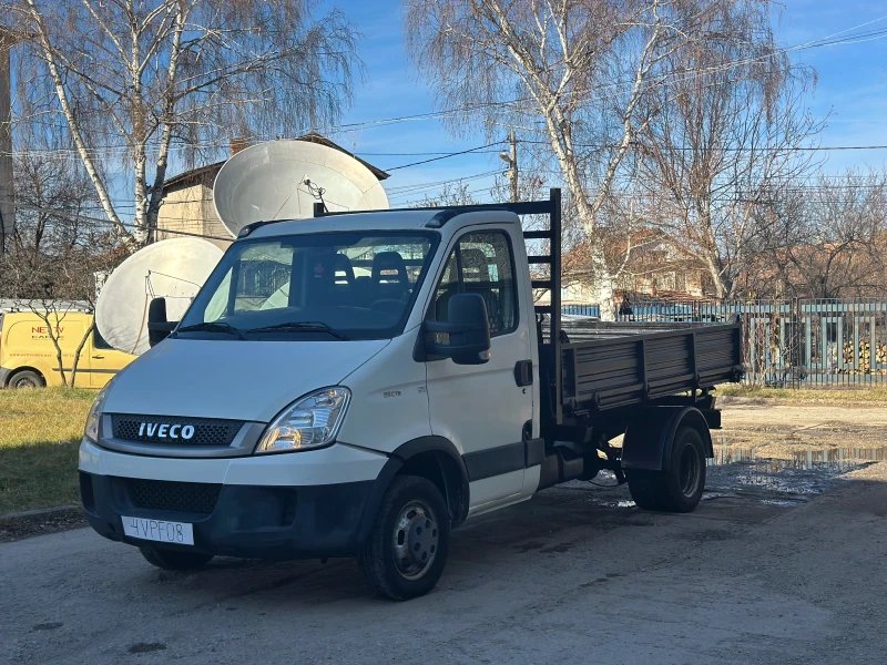 Iveco 35c13 Тристранен самосвал (3, 40на2.10) N1 Без ръжди!!!, снимка 7 - Бусове и автобуси - 49423182