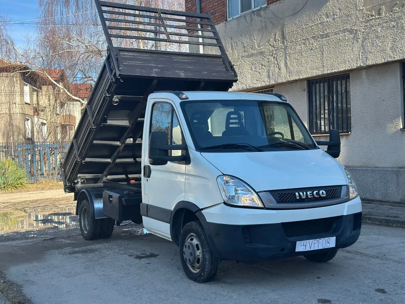 Iveco 35c13 Тристранен самосвал (3, 40на2.10) N1 Без ръжди!!!, снимка 1 - Бусове и автобуси - 49423182