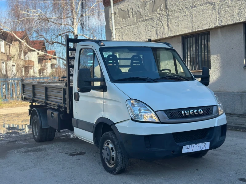 Iveco 35c13 Тристранен самосвал (3, 40на2.10) N1 Без ръжди!!!, снимка 8 - Бусове и автобуси - 49423182