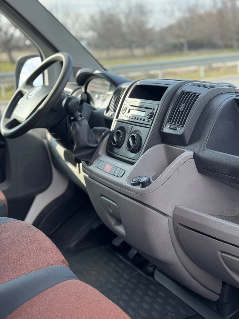 Fiat Ducato 2.3HPI* 120кс* Климатик* Немски* , снимка 10 - Бусове и автобуси - 52883969