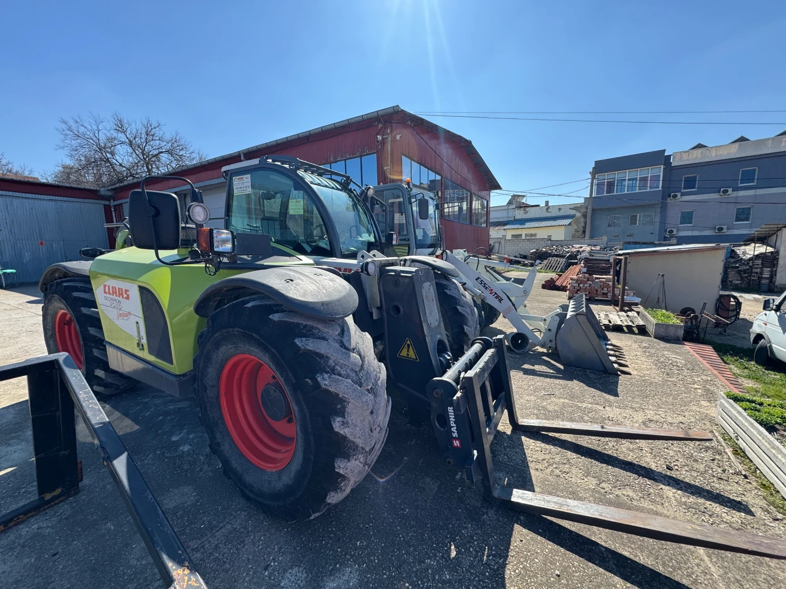 Телескопичен товарач Claas Scorpion 7040 Varipower - изображение 4