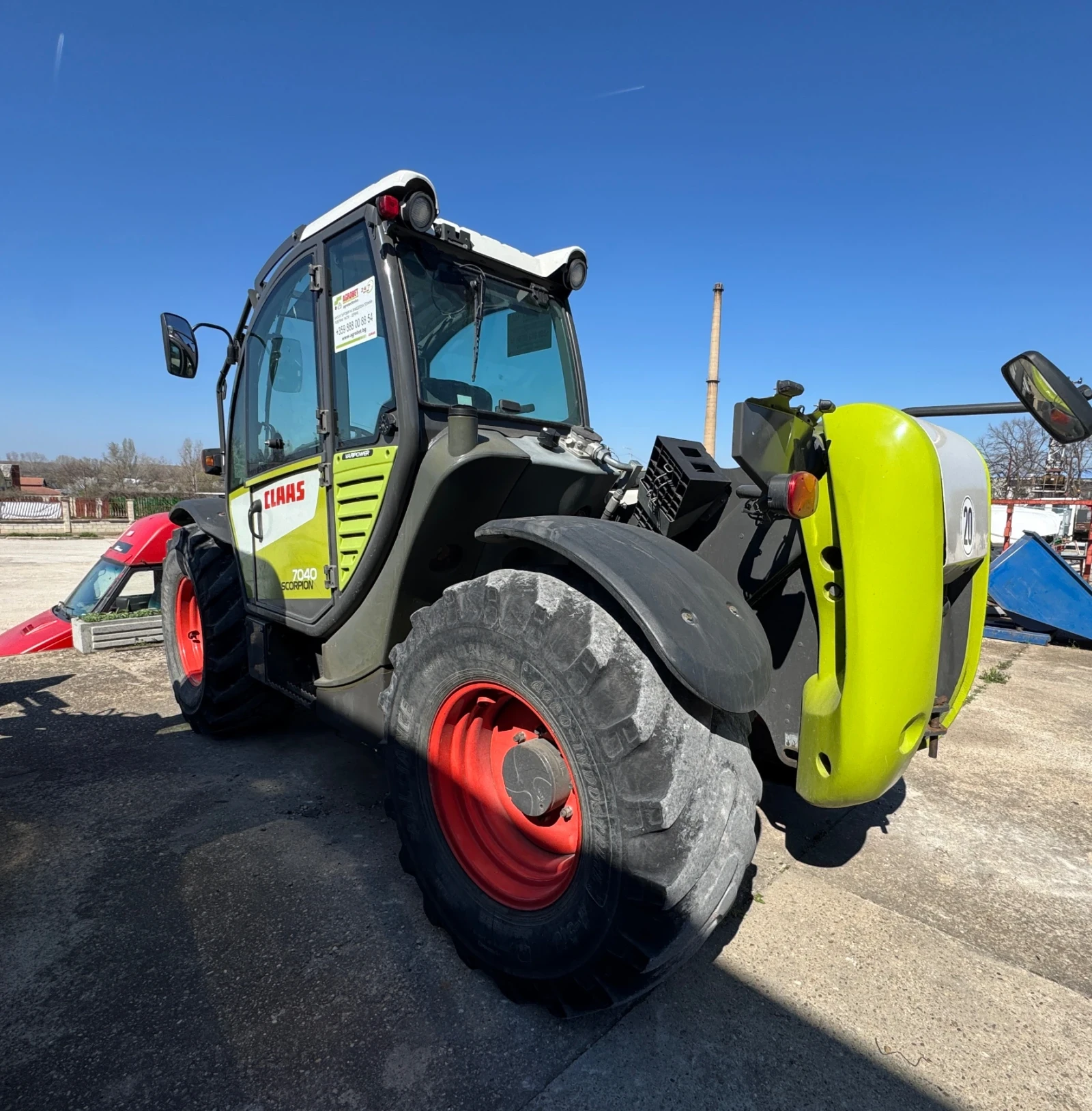 Телескопичен товарач Claas Scorpion 7040 Varipower - изображение 2