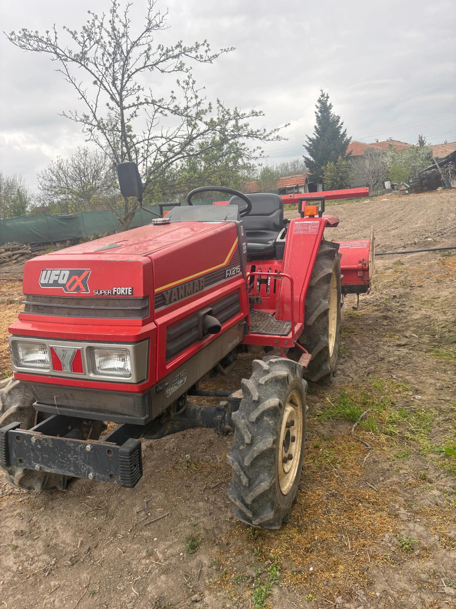Трактор Yanmar Fx215, снимка 5 - Селскостопанска техника - 54271484