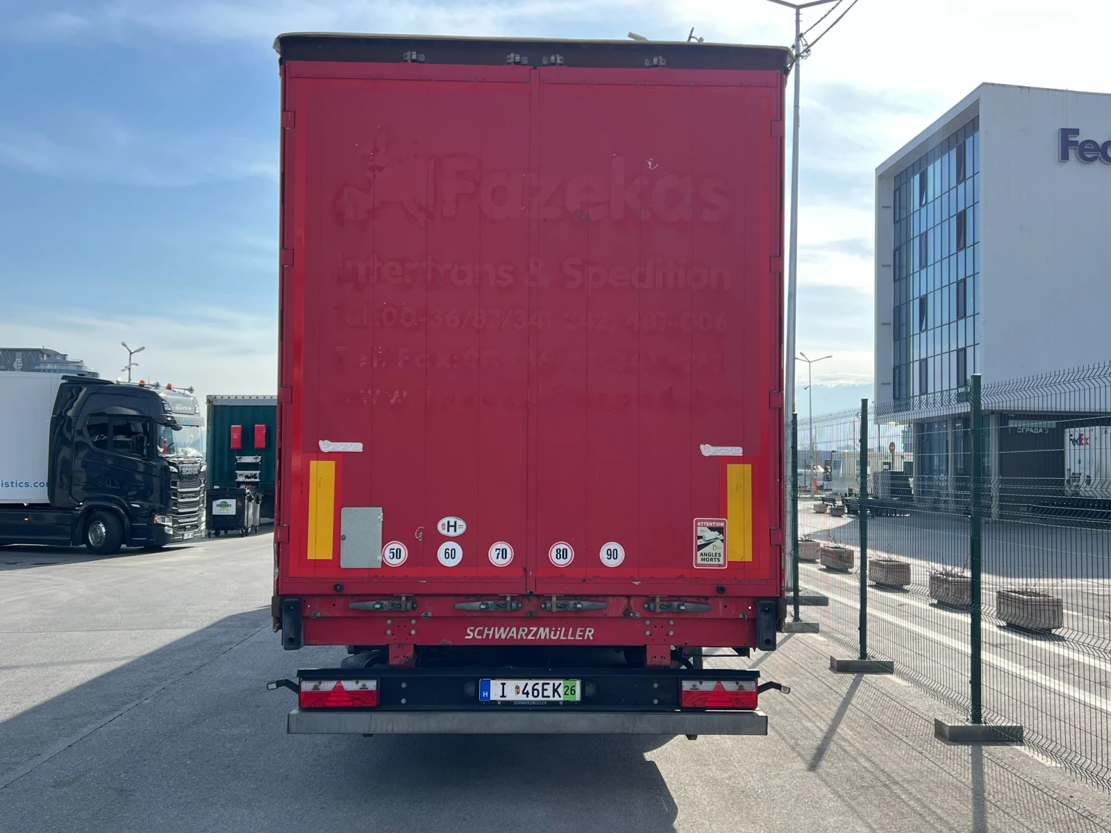 Полуремарке Schwarzmuller 5790 кг, 2 броя, BPW, снимка 9 - Ремаркета - 53724127