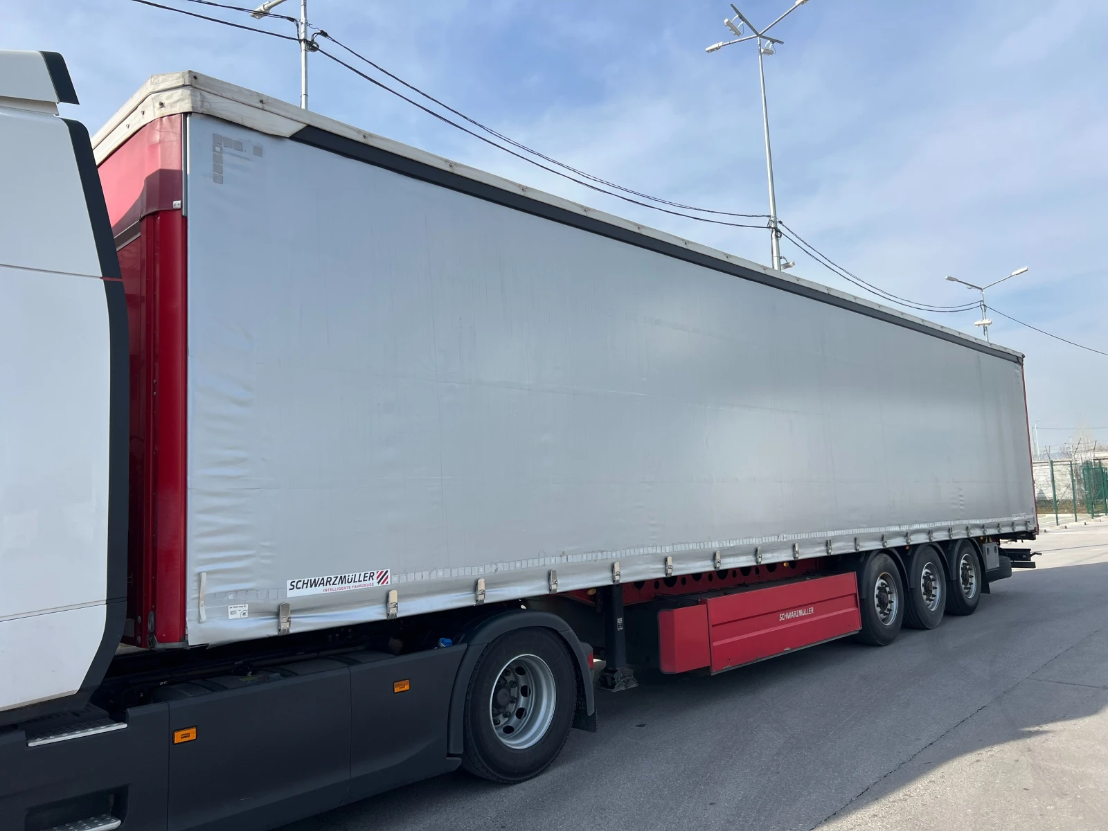 Полуремарке Schwarzmuller 5790 кг, 2 броя, BPW, снимка 7 - Ремаркета - 53724127