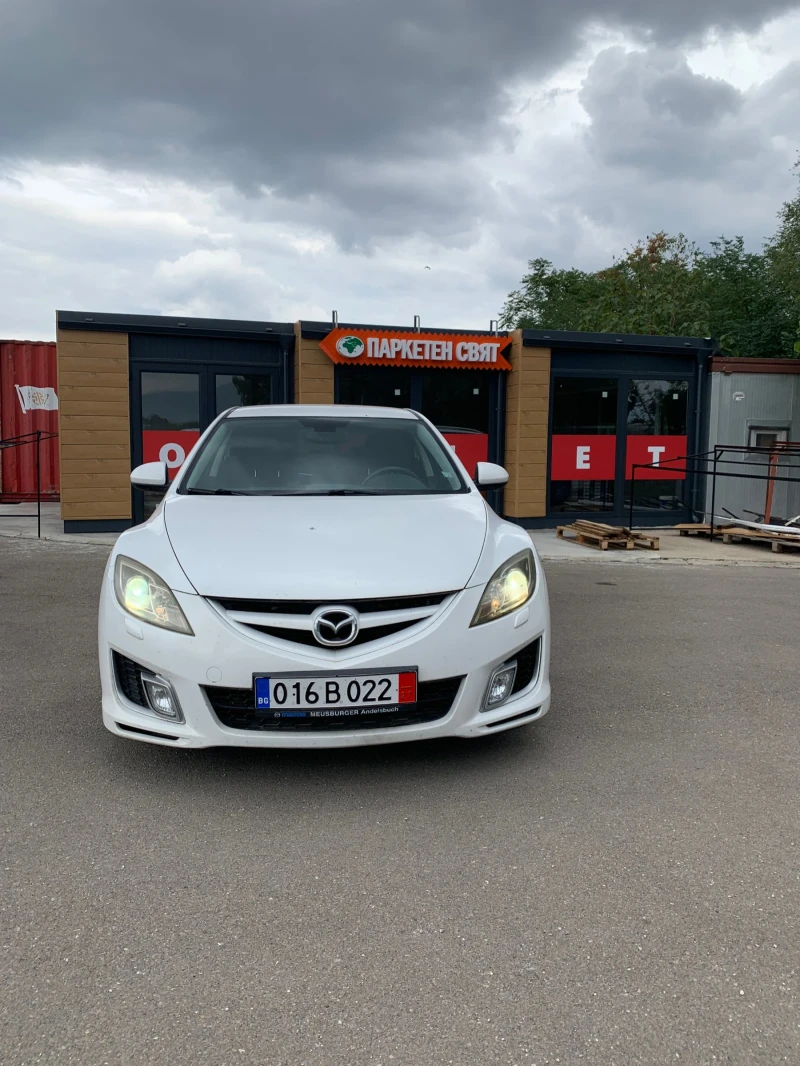 Mazda 6 MRZ 163ps бяла  перла, снимка 1 - Автомобили и джипове - 47443712